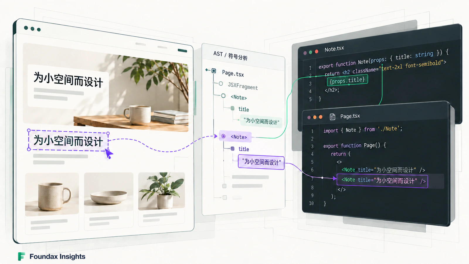 如何让 AI 生成的前端代码支持可视化编辑