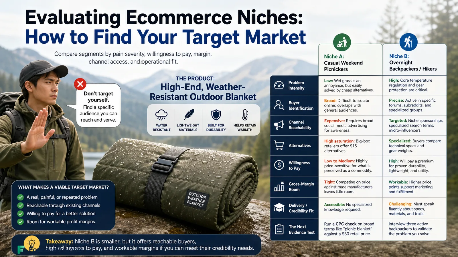 Evaluating Ecommerce Niches: How to Find Your Target Market