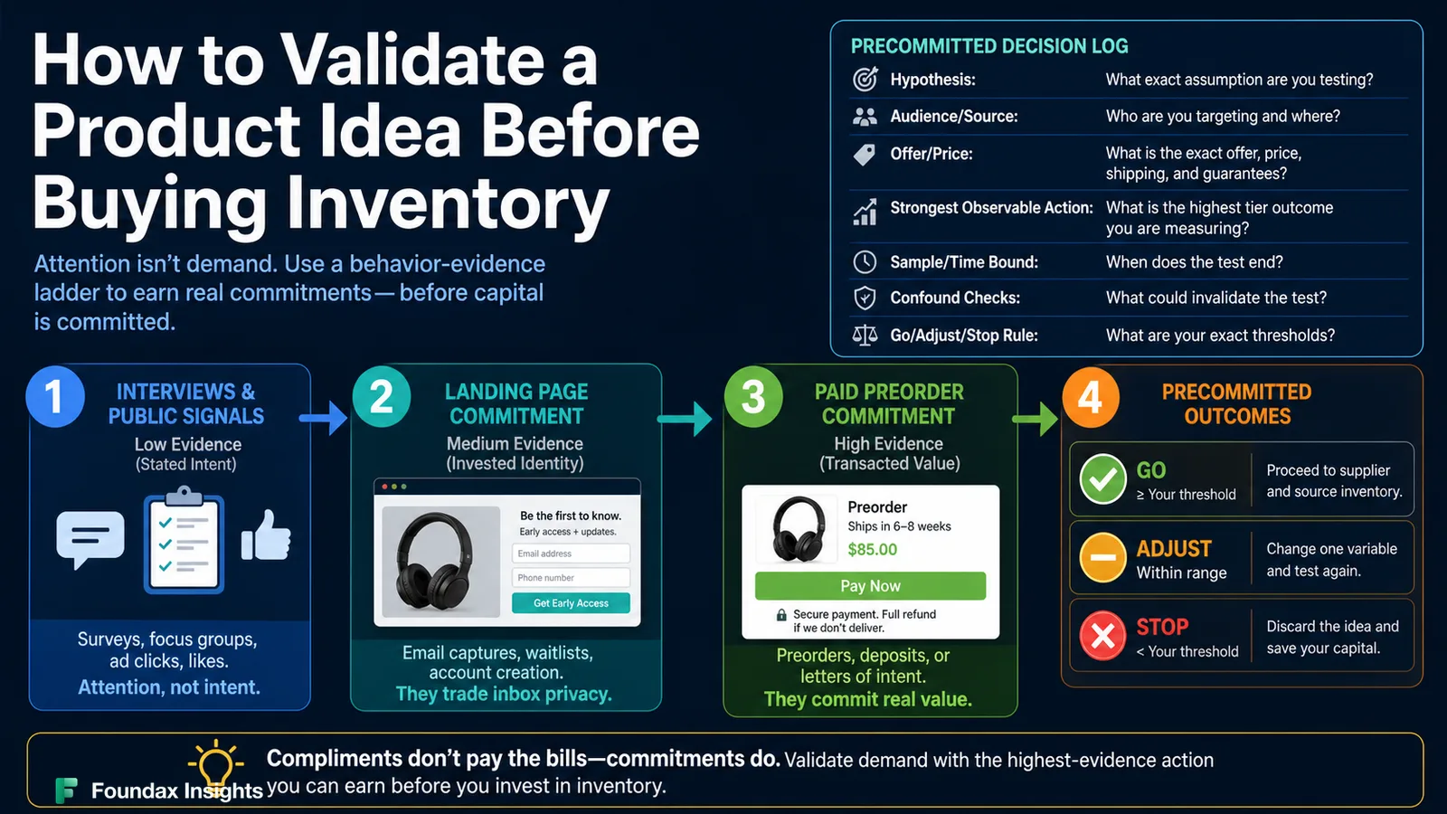 How to Validate a Product Idea Before Buying Inventory