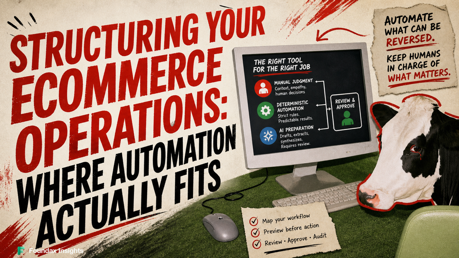 Structuring Your Ecommerce Operations: Where Automation Actually Fits