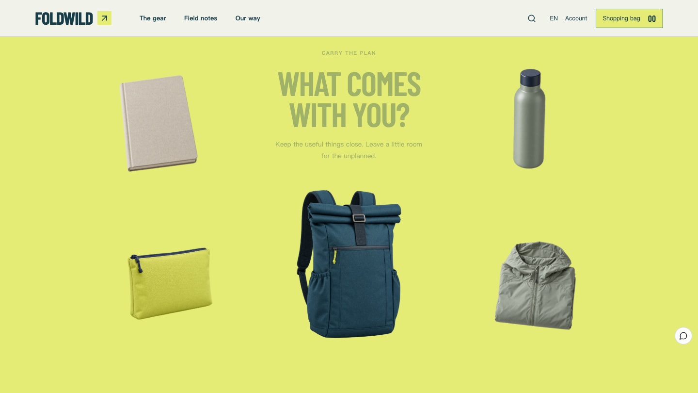Packing: What comes with you?