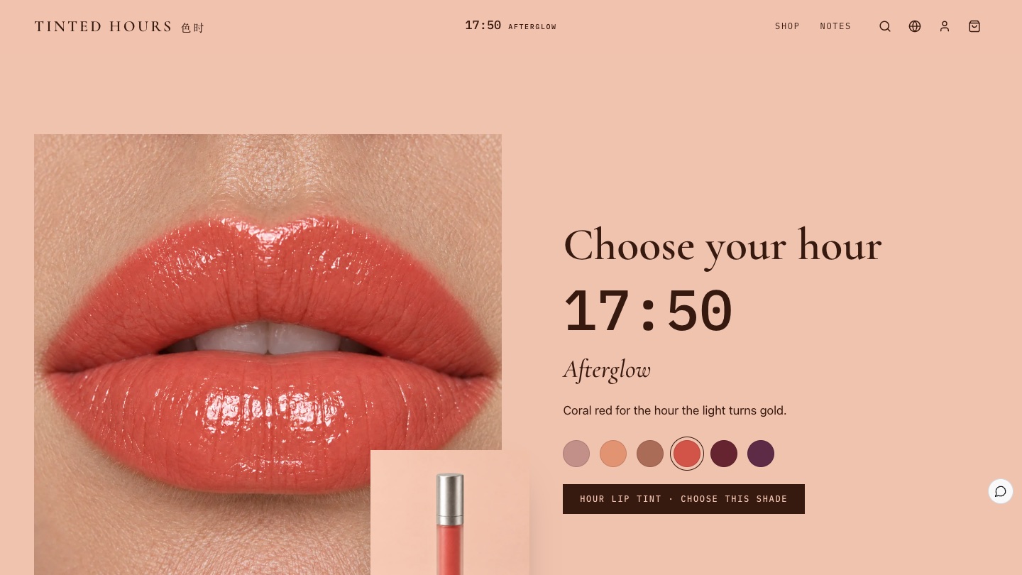 Shop: Choose your hour