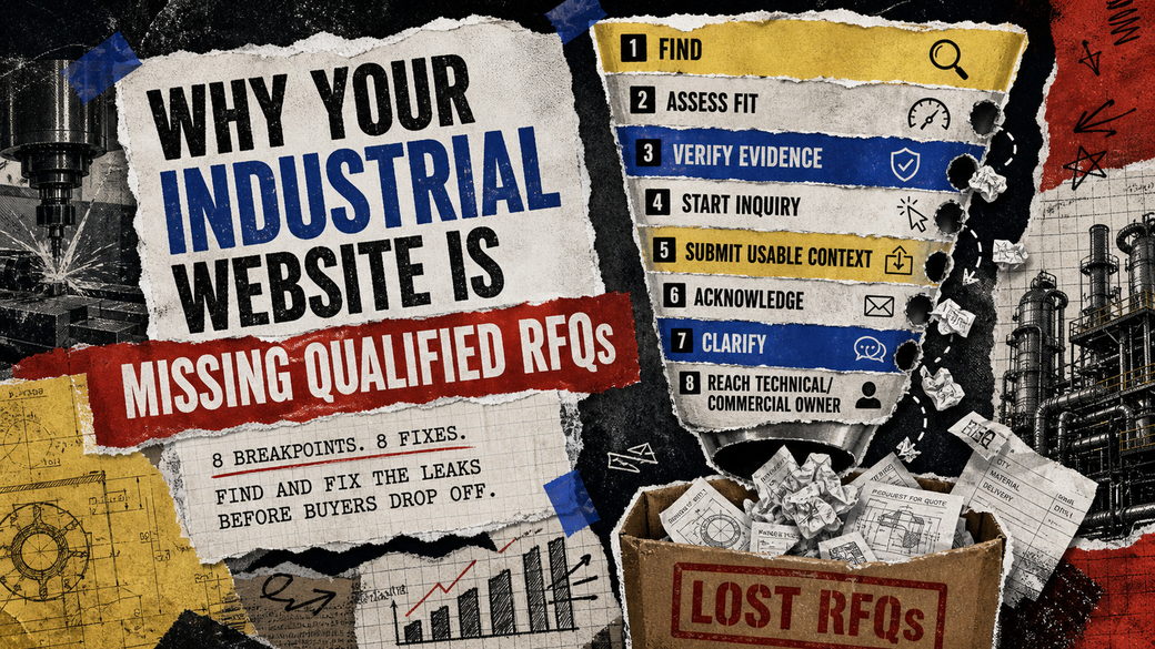 Why Your Industrial Website Is Missing Qualified RFQs
