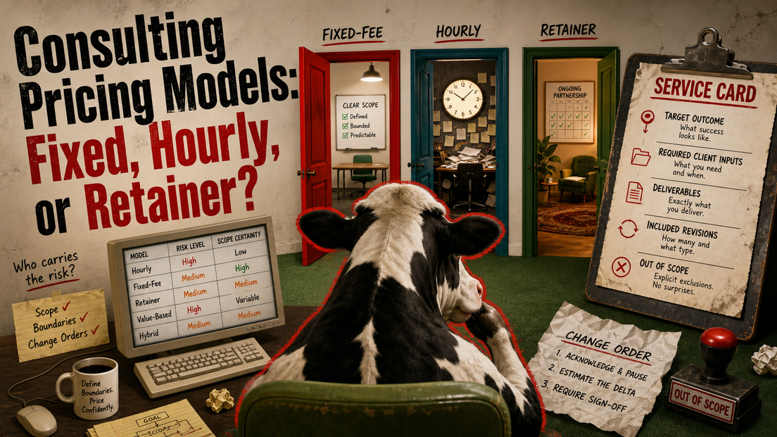 Consulting Pricing Models: Fixed, Hourly, or Retainer?