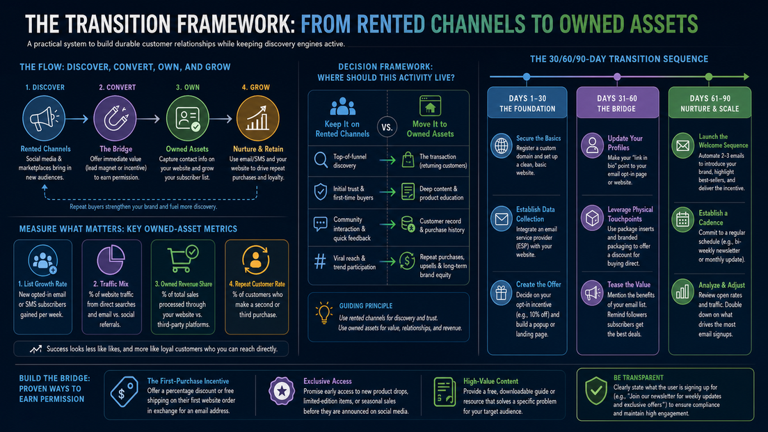 Decision framework for Beyond the Feed: Transitioning from Social Followers to Owned Assets